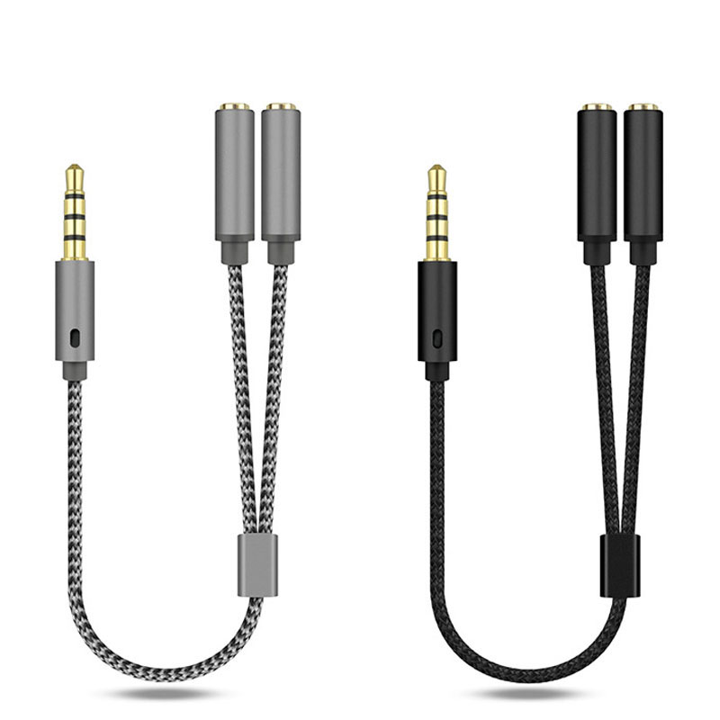 Earphone Splitter Jack - 1PCS 3.5mm Audio Splitter Y Jack