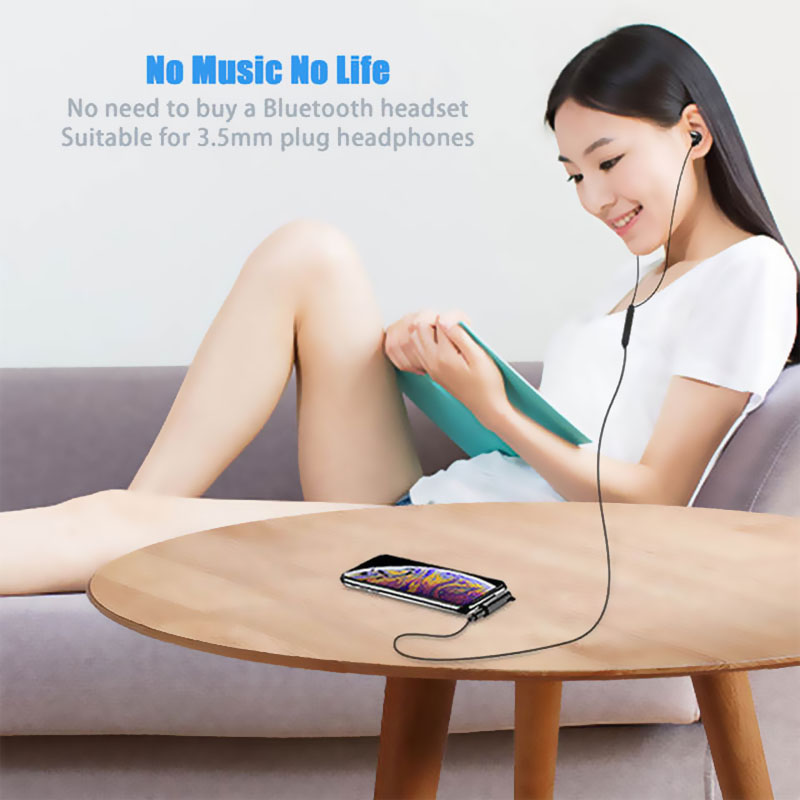 2 IN 1 Audio Charging Headphon - Earphone Splitter Jack recension och pris
