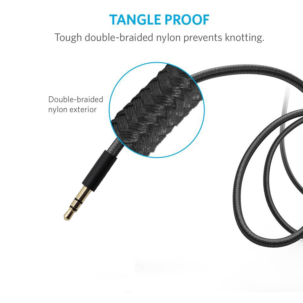 Poyatu Replacement Cable for B - Wired Earphone Mic recension och pris