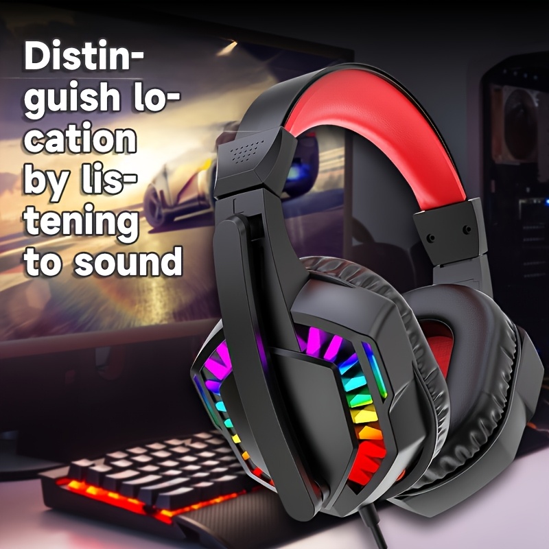 A66,Wired headphones, gaming h - Gaming Headset Rgb recension och pris
