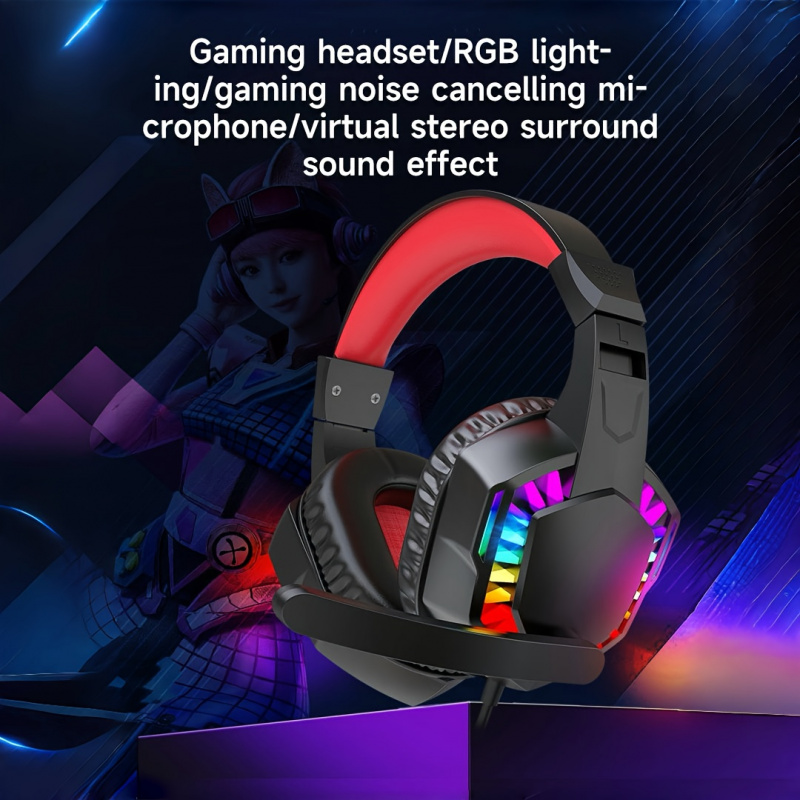 A66,Wired headphones, gaming h - Gaming Headset Rgb recension och pris