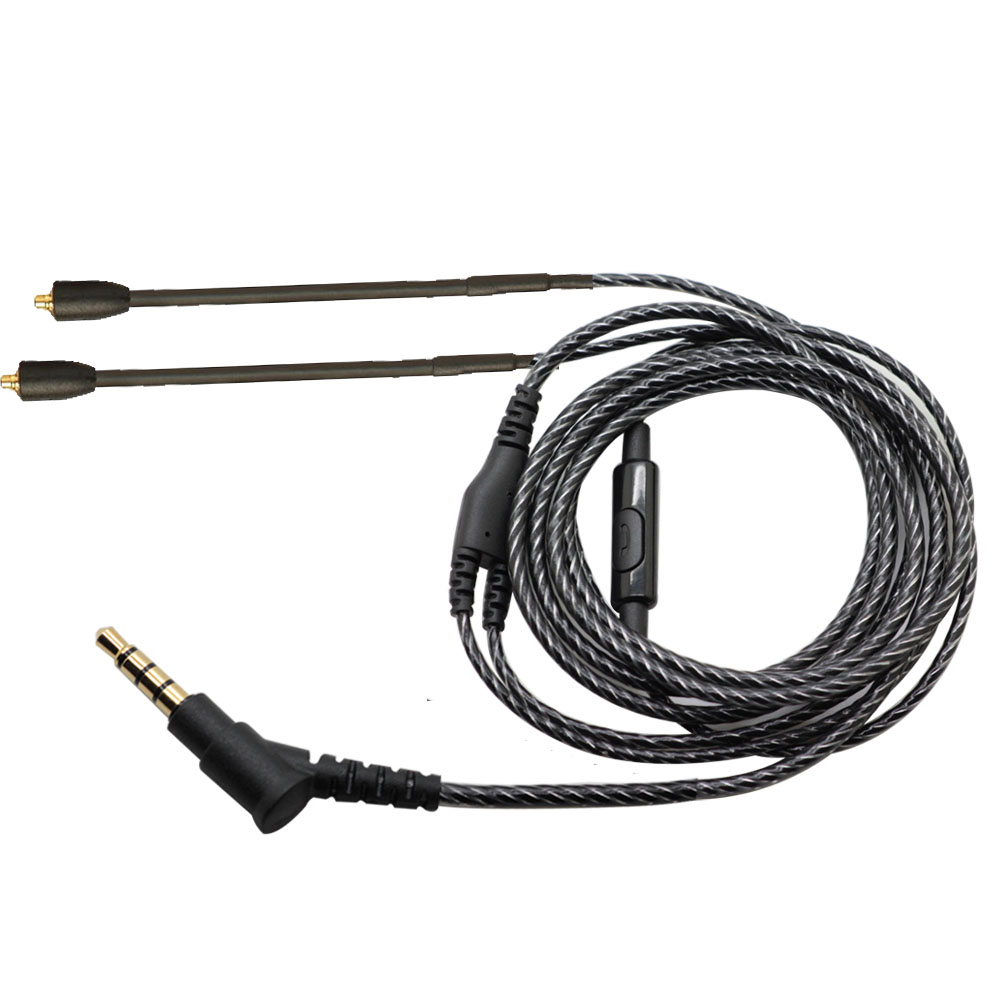 MMCX SE215 Cable with MIC Sing - Wired Earphone Mic recension och pris