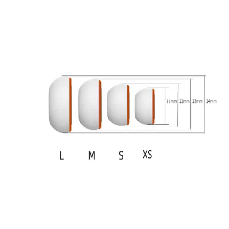 Silicone Memory Foam Ear Tips  - Earphone Foam Tip recension och pris