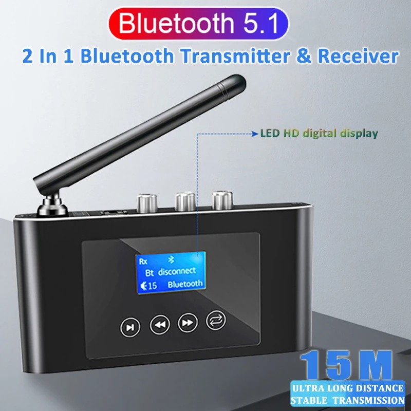 2 in 1 Long Range Bluetooth 5. - Bluetooth Adapter Receiver recension och pris