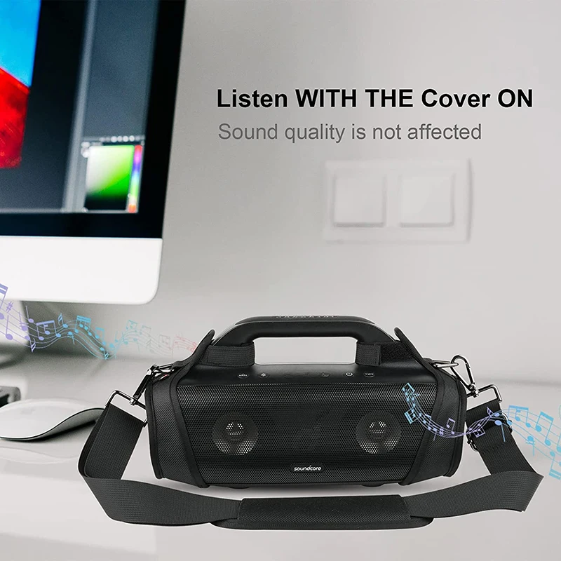 Travel Carrying Strap Case for - Anker Speaker Soundcore Motion+ recension och pris