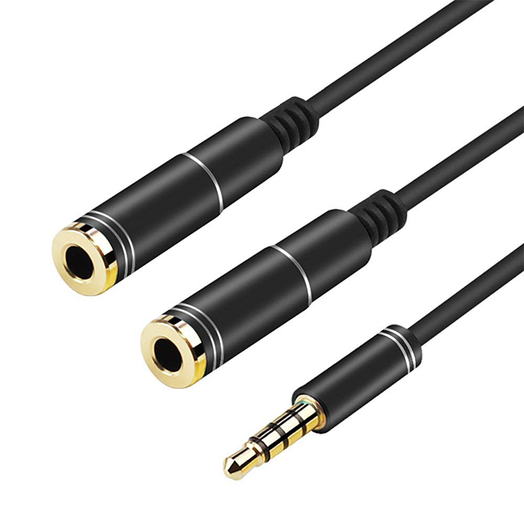 3.5mm Mic Y Mobile Audio Split - Earphone Splitter Jack recension och pris